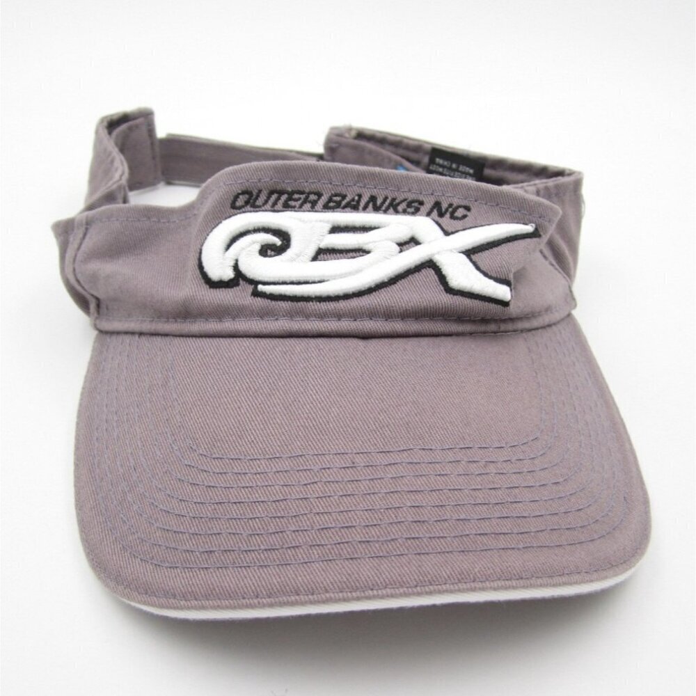 Outer Banks North Carolina OBX Embroidered Adjustable Sun Visor Hat (B)